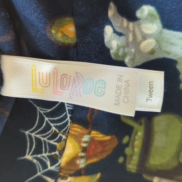 LuLaRoe Tween Halloween leggings - Picture 3 of 4